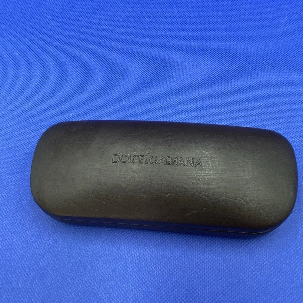 DOLCE GABBANA Glasses Case L Classic Black Matte